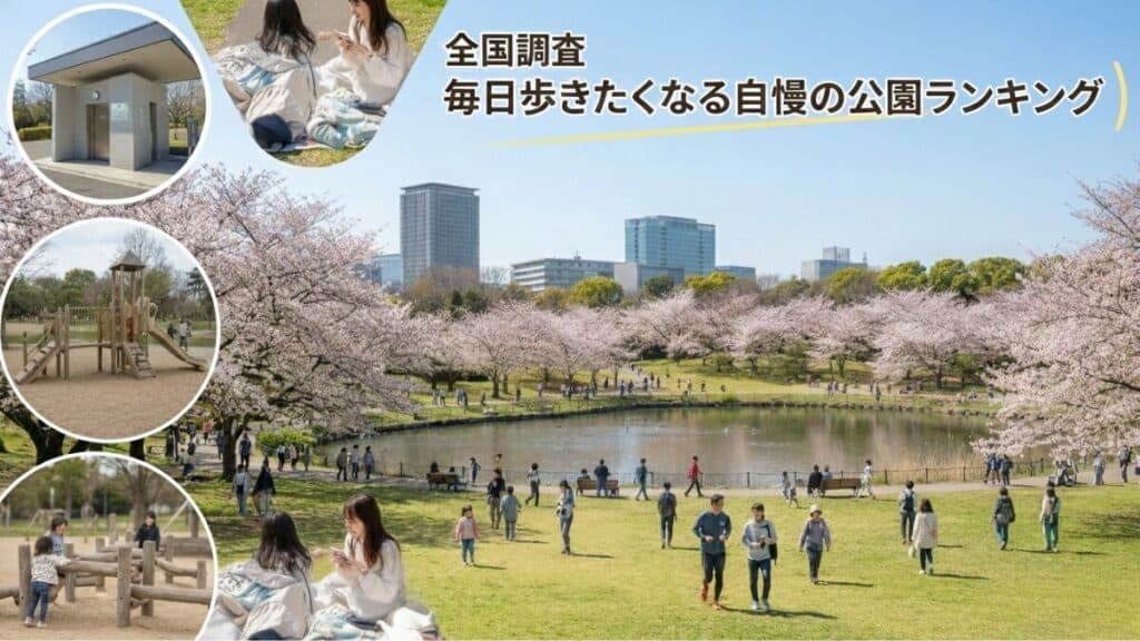 全国調査毎日歩きたくなる自慢の公園